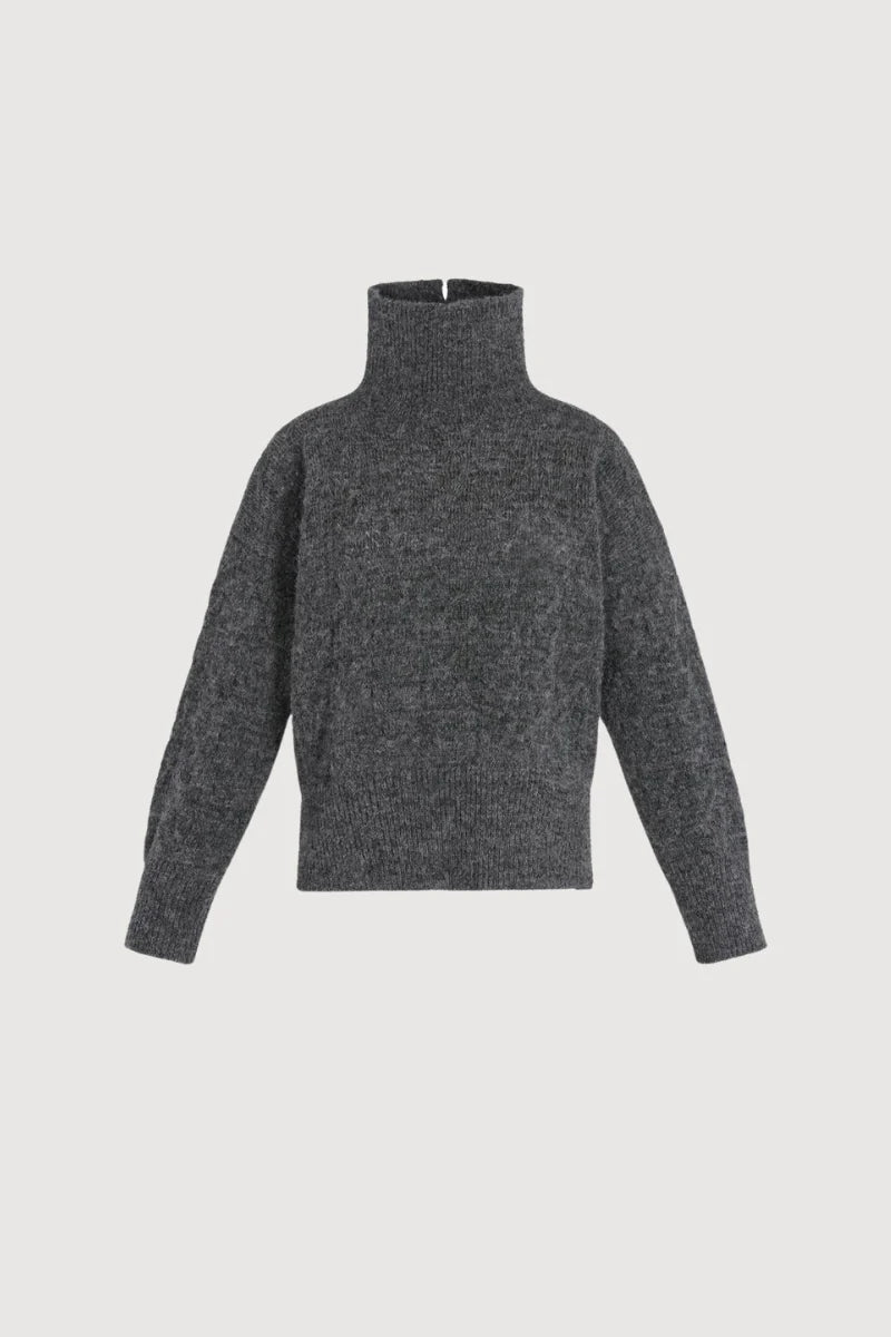 Sola Turtlneck Dark Grey