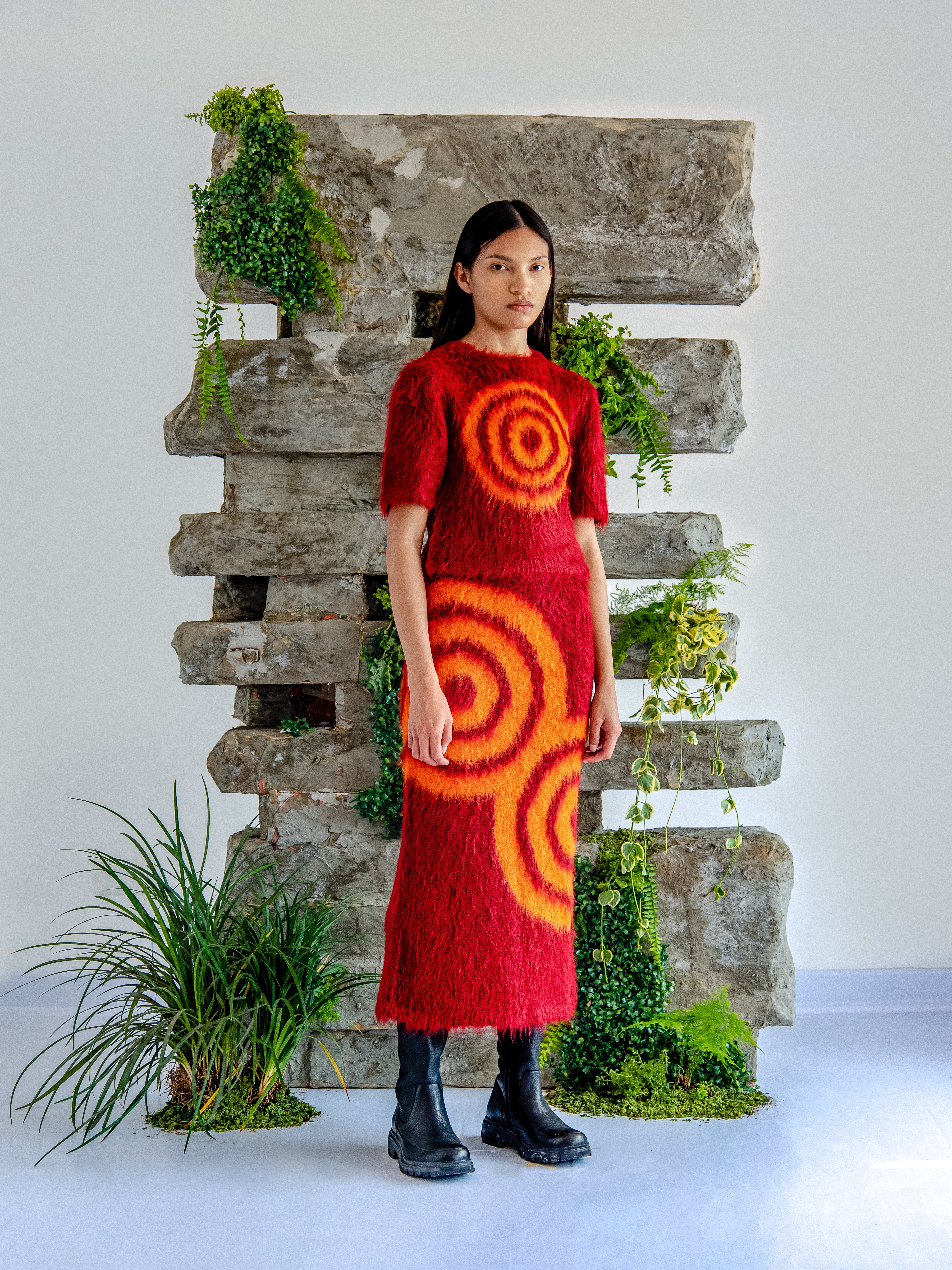 Circle Midi Skirt