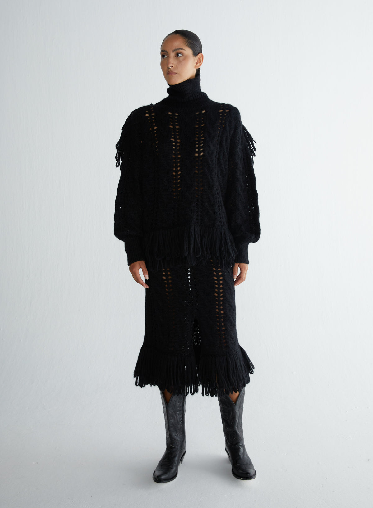 Maxi Pullover Black