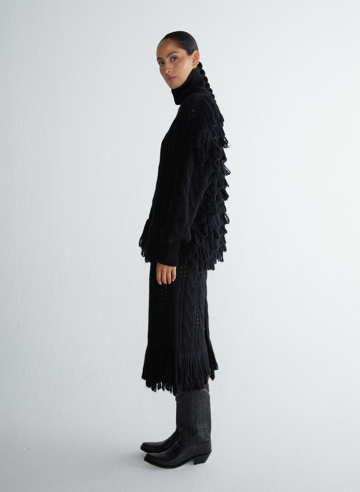 Maxi Pullover Black
