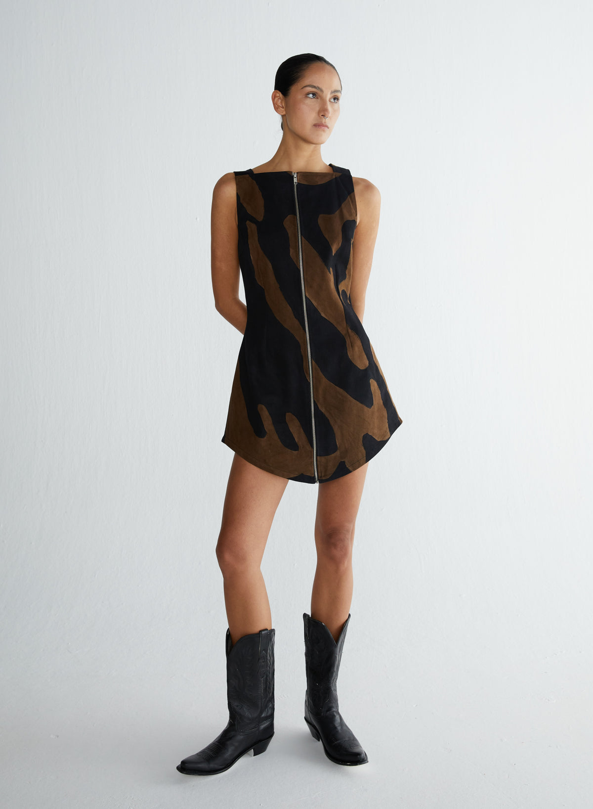Toba Mini Dress Coffee