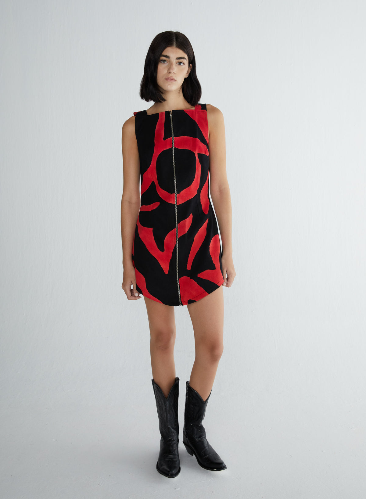 Toba Mini Dress Red
