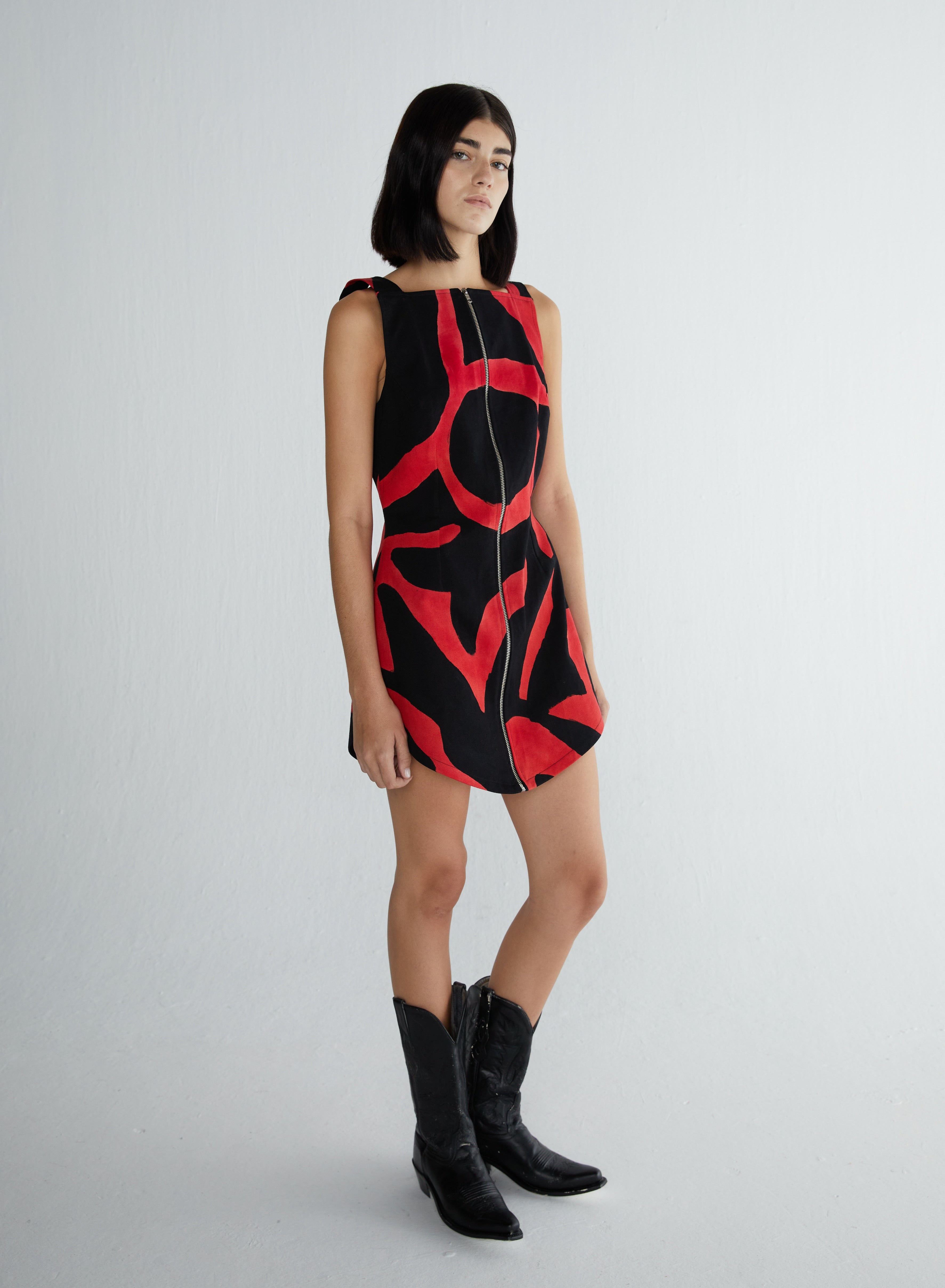 Toba Mini Dress Red