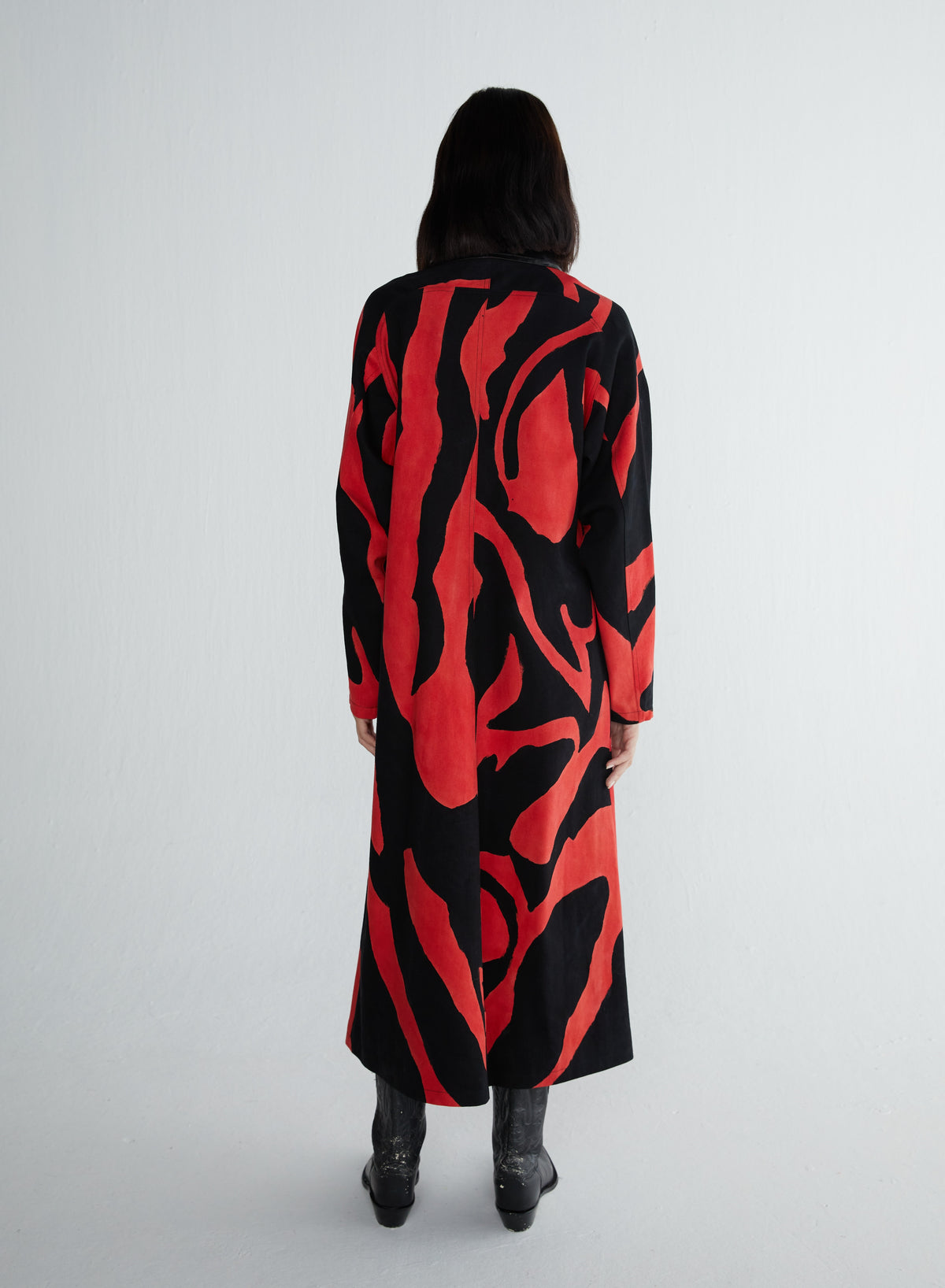 Long Mara Coat Red