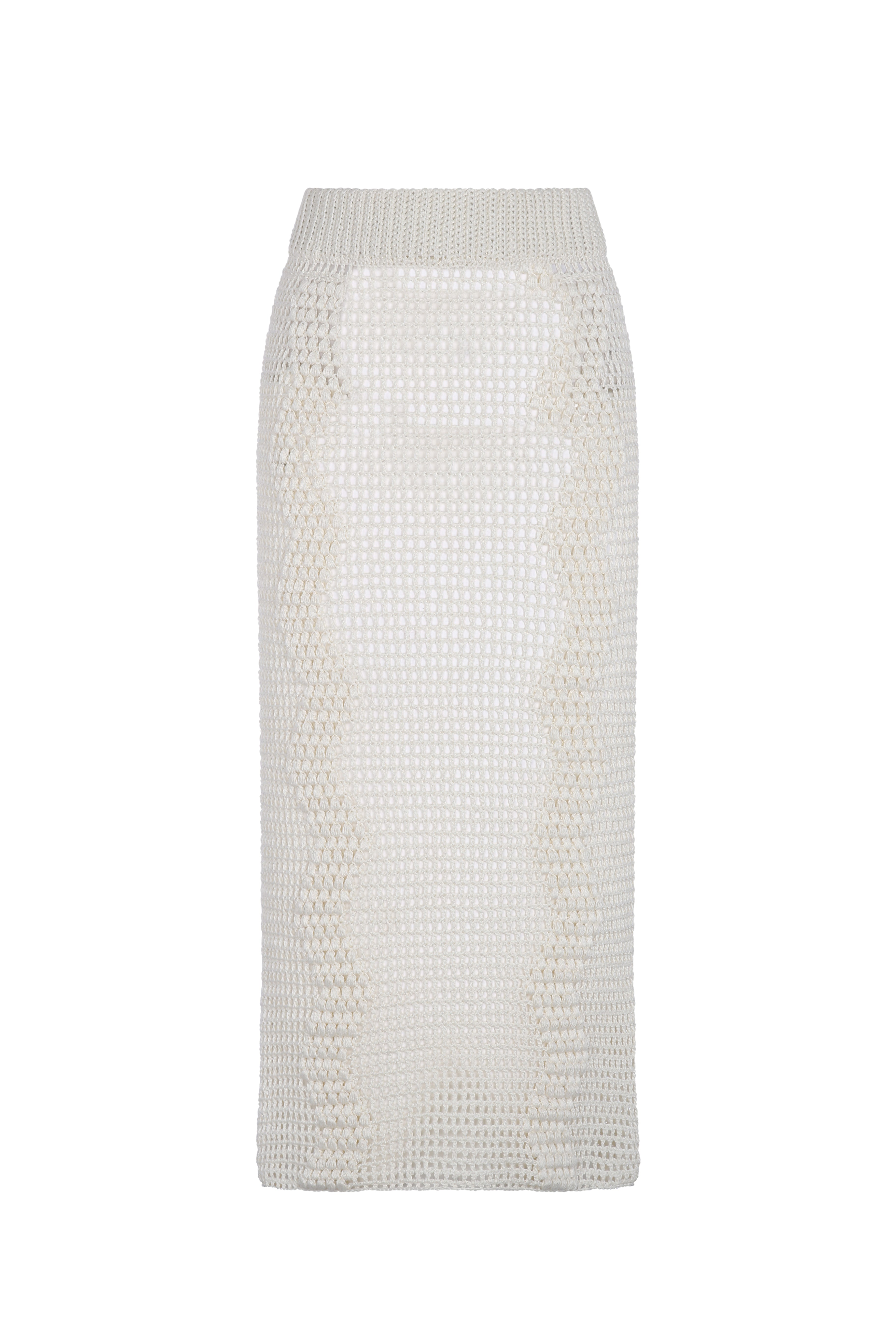 Zig Zag Midi Skirt
