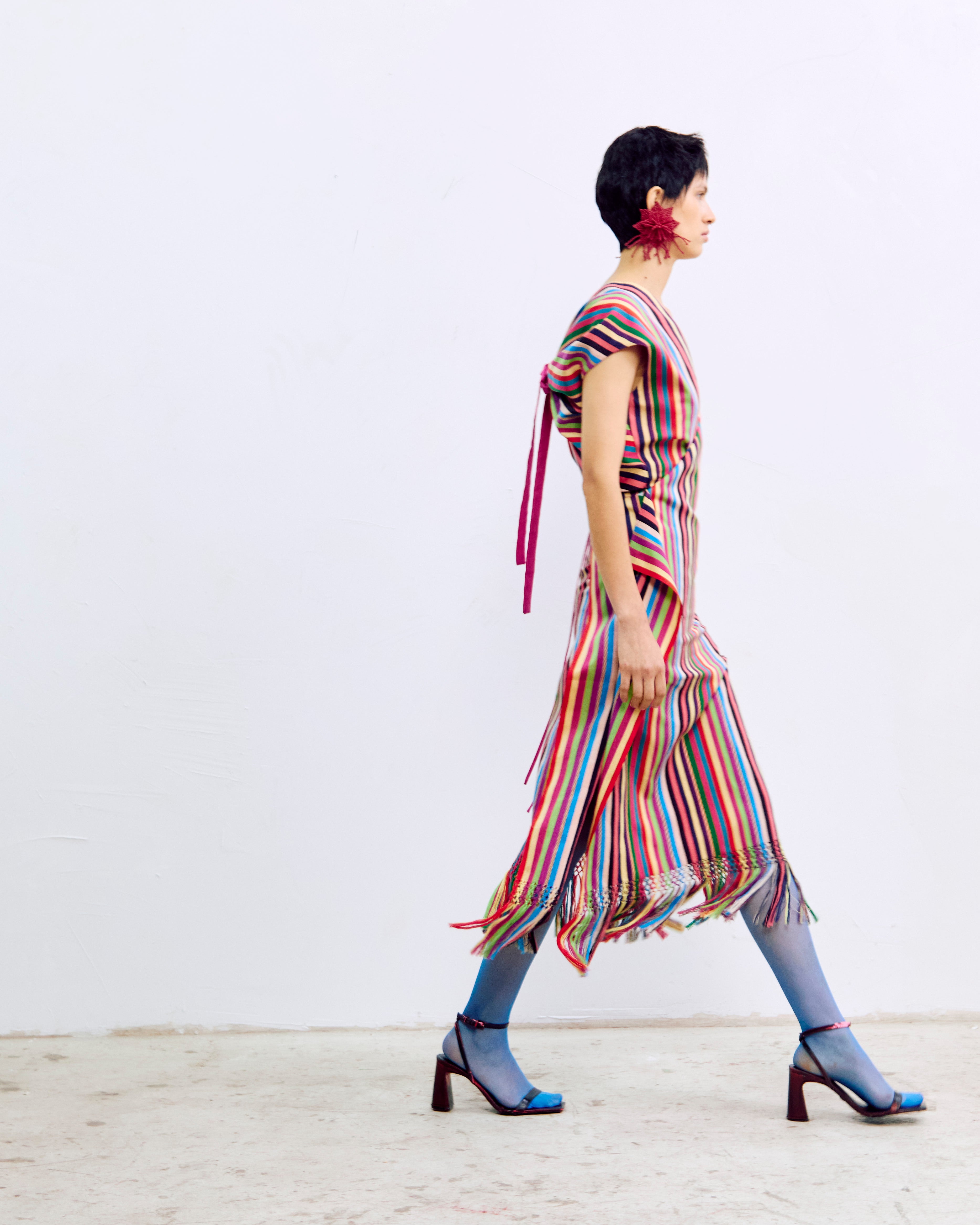 Fringe Midi Dress