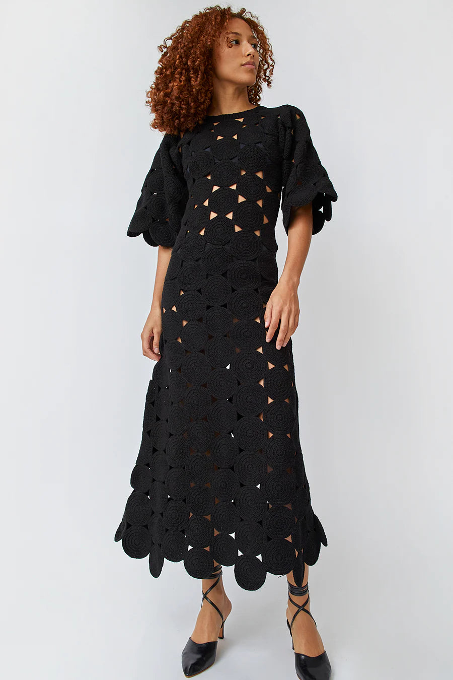 Haruka Long Dress Black