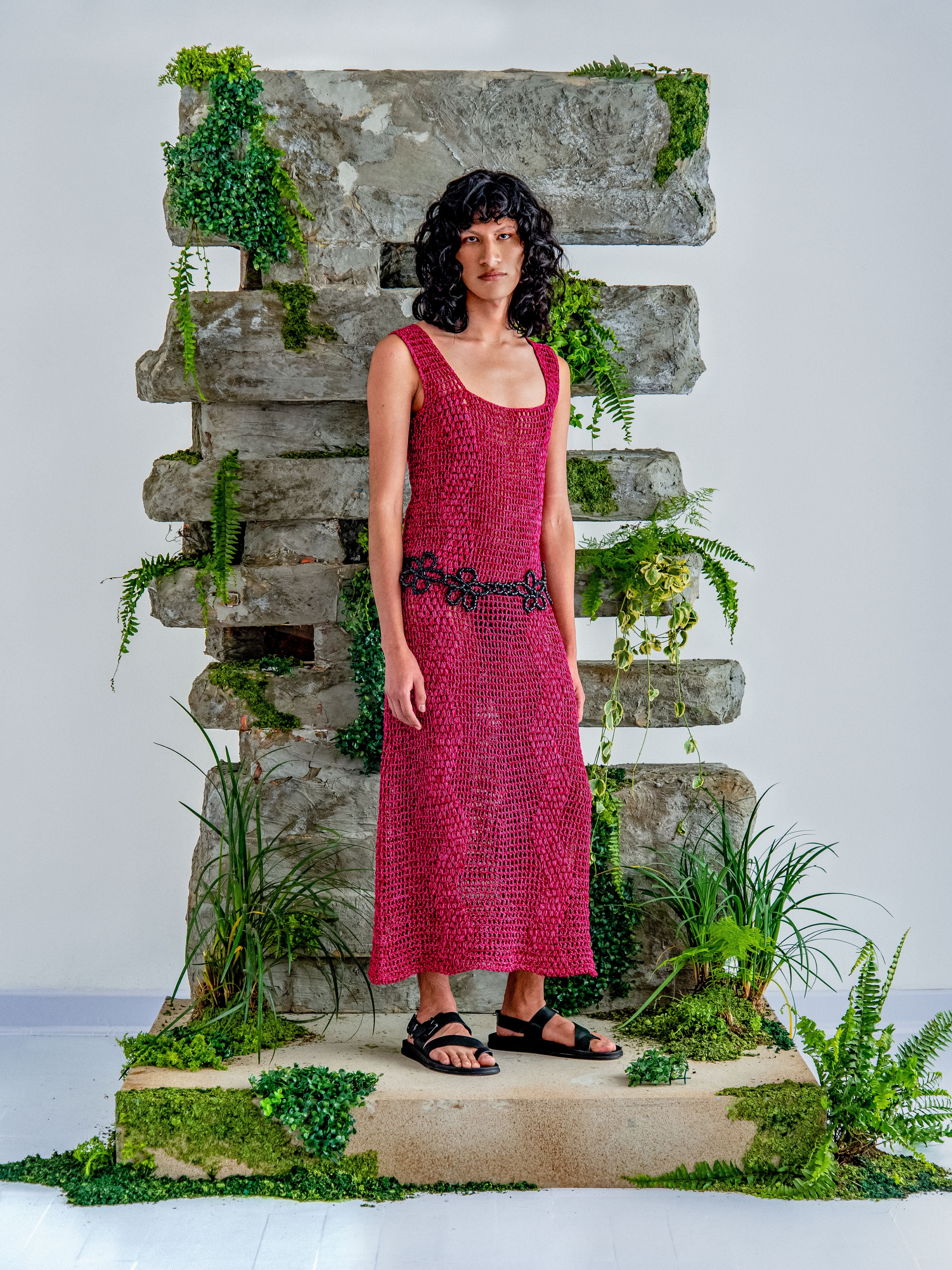 Ziz Zag Midi Dress