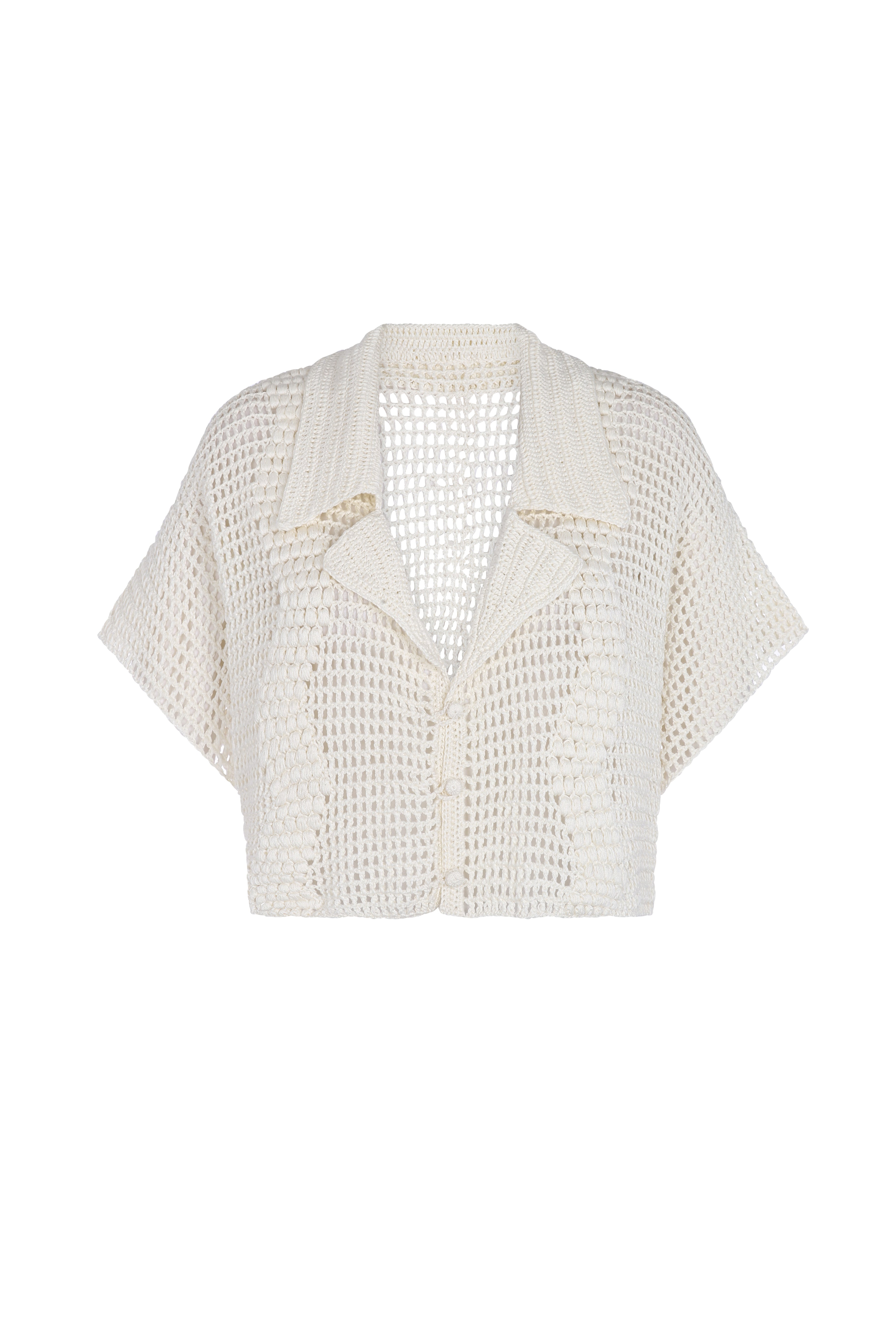 Zig Zag Crop Shirt