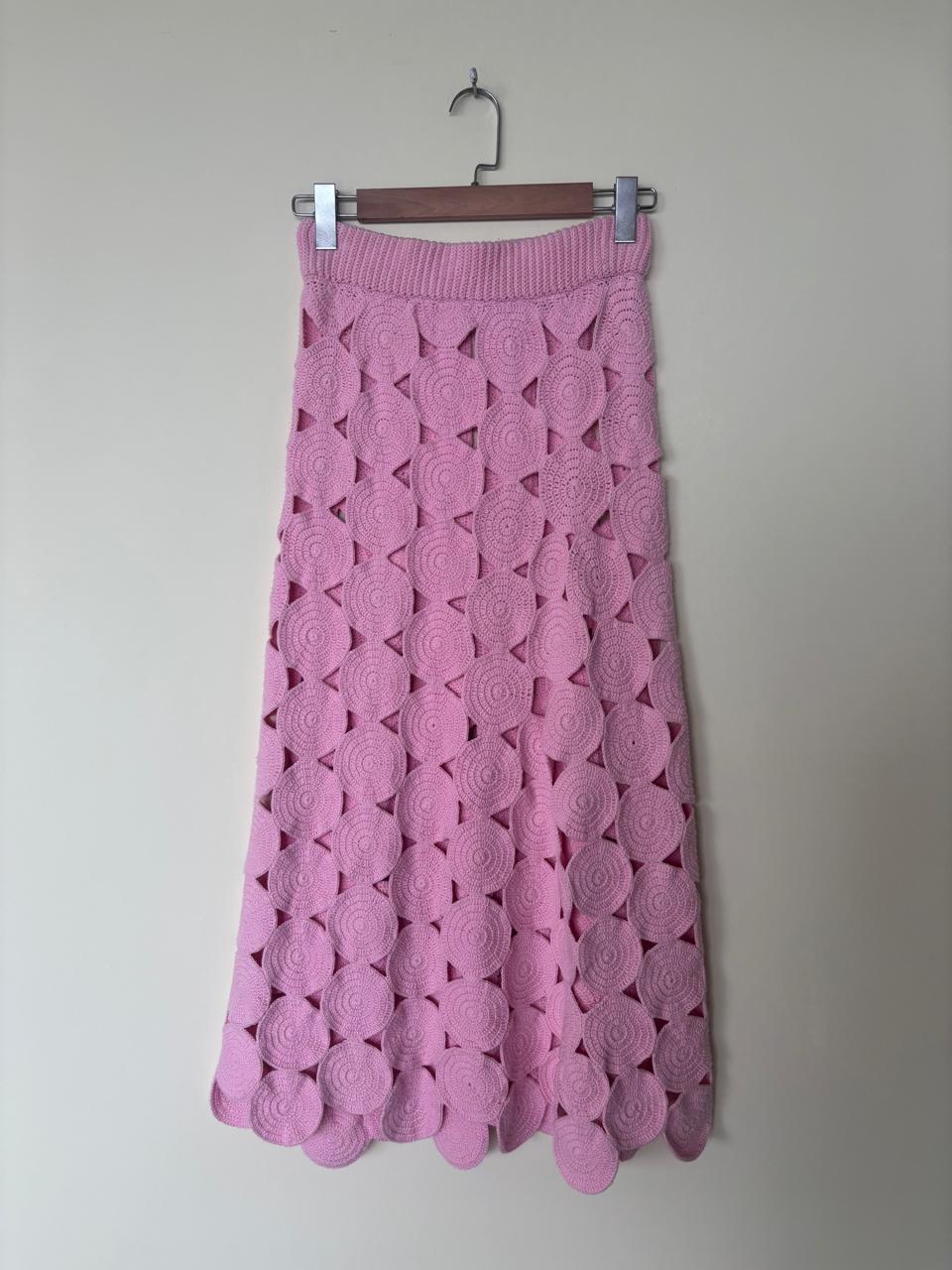 Hiro Midi Skirt Pink