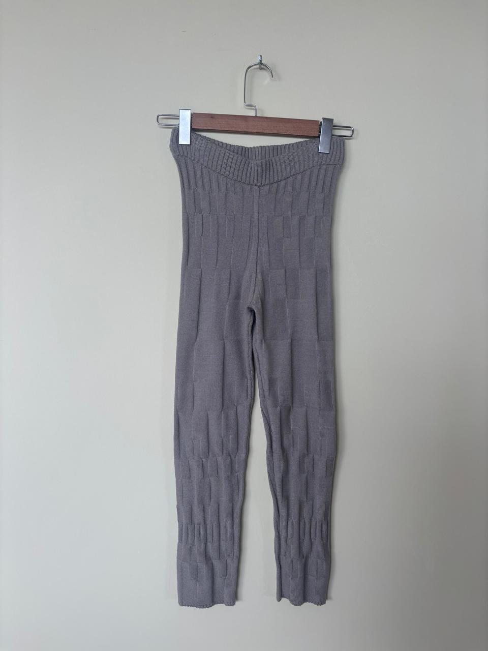 Rib Pants Grey
