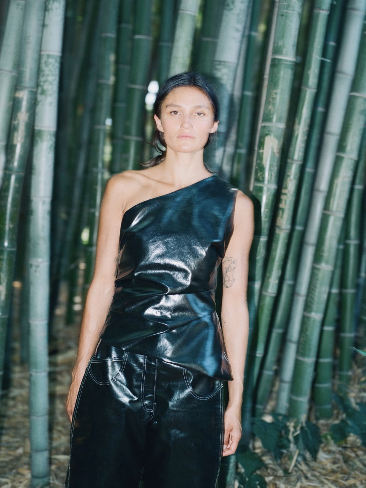 Rubber Kitta Top Black